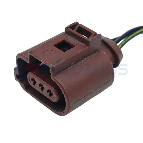 Auto Part Brown Car Wire and Cable Connector Suitable for Car 3-pin Female 3B0973703A - image 4